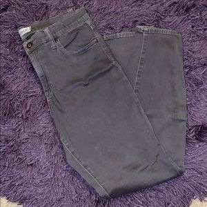 Madewell high rise skinny’s gray jeans